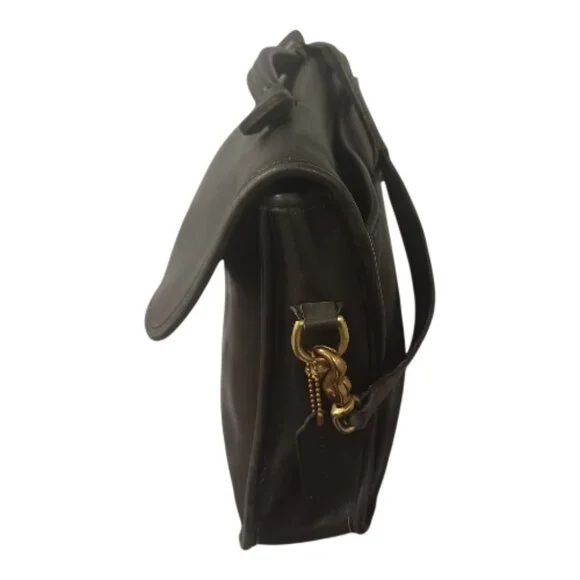 Vintage Coach Black Lexington Briefcase Messenger Satchel Bag Style #5265 - Picture 5 of 10